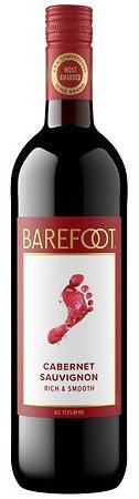 BAREFOOT CABERNET 750ML