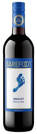 BAREFOOT MERLOT 750ML