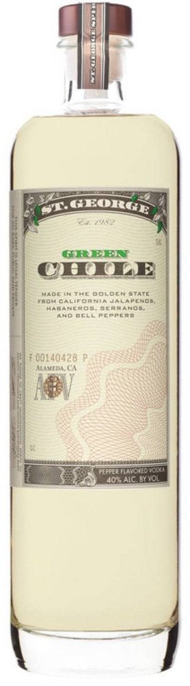 ST GEORGE GREEN CHILE VODKA 75