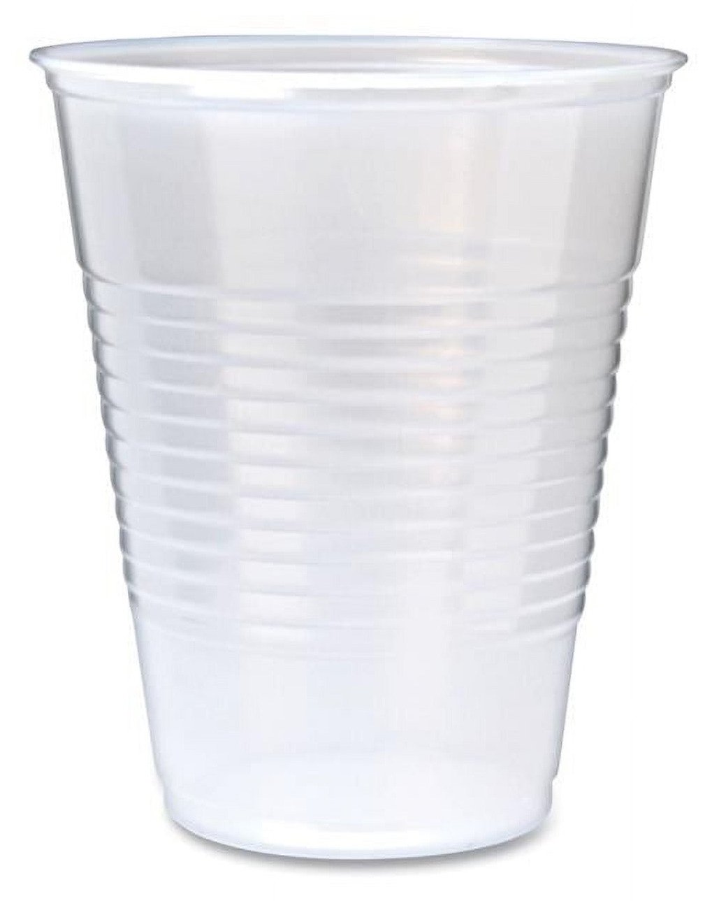 GLASS 100/ 9oz PLASTIC TRANS