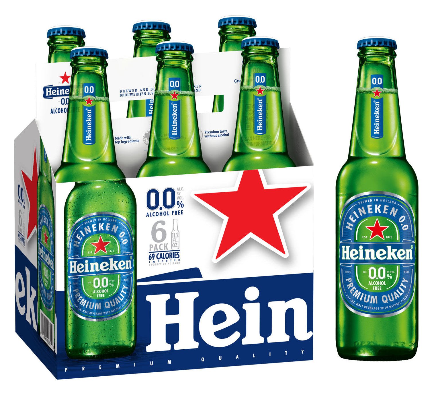 HEINEKEN 0.0% 6 PK ALCH FREE