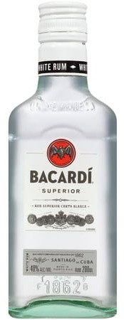 BACARDI RUM LIGHT 200ML