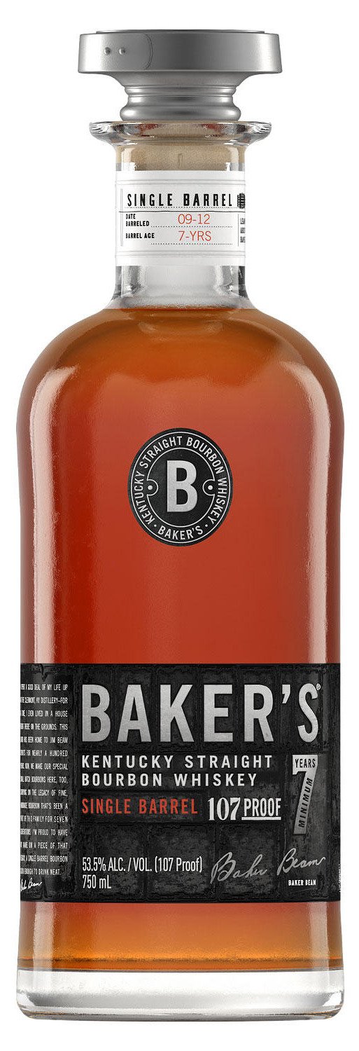 BAKERS 107 BRB SNGL BRL 750ML