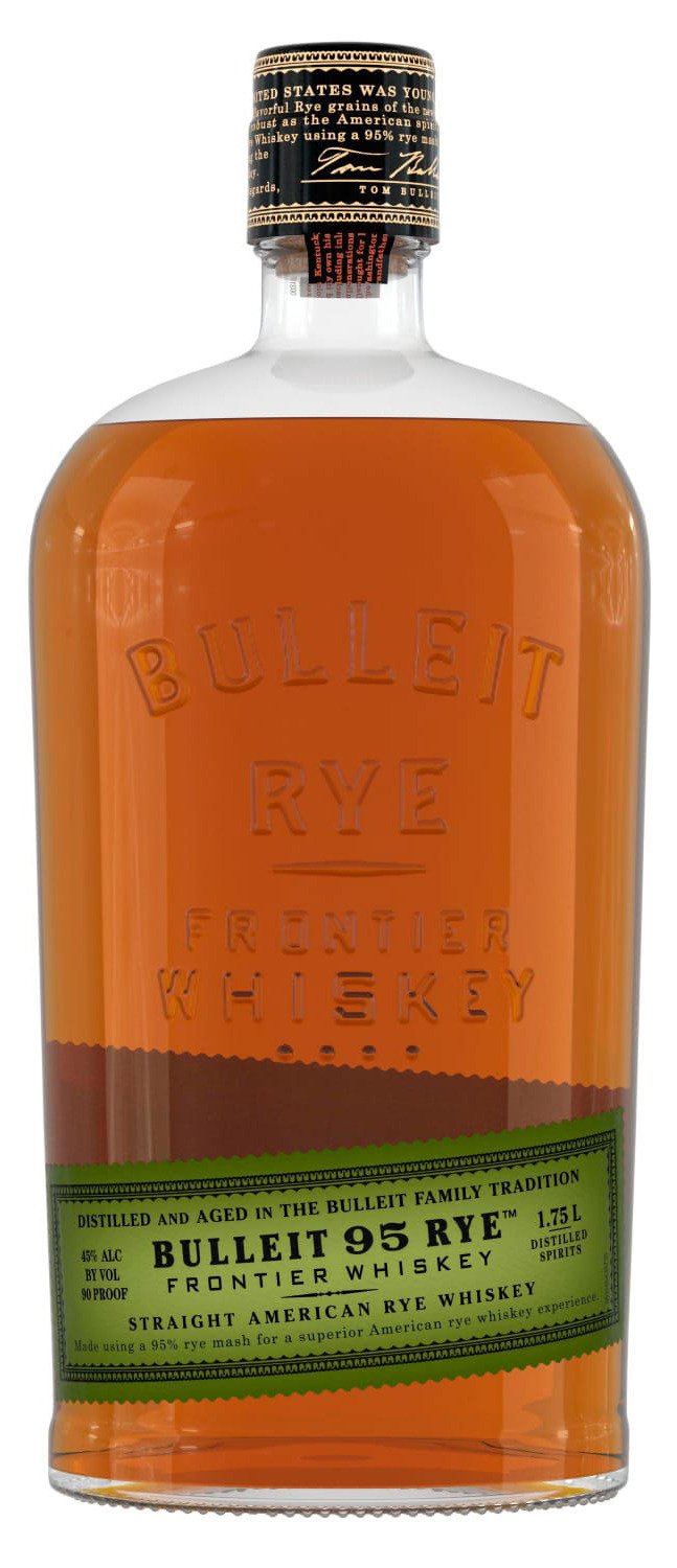 BULLEIT BOURBON RYE 1.75L