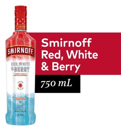 SMIRNOFF RED WHITE BERRY 750ML