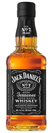 JACK DANIELS BLACK 375ML