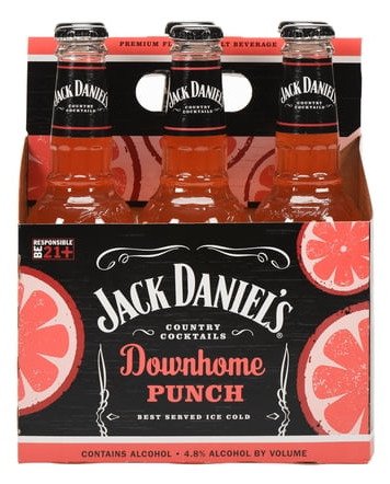 J DANIELS HOME PUNCH 6PK