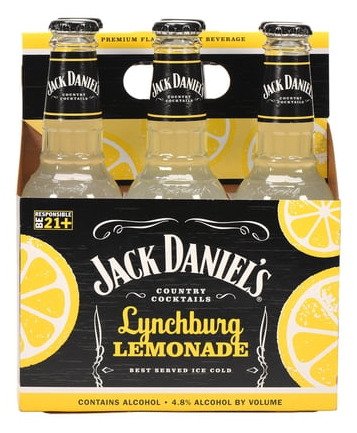 J DANIELS LYNCH LEMON 6PK