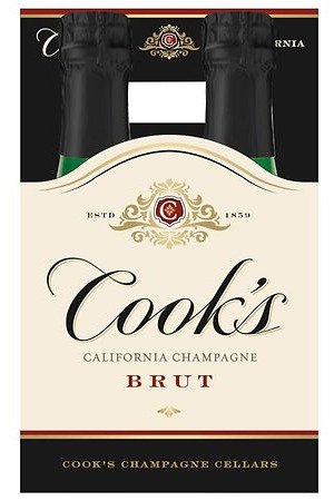 COOKS BRUT 4PK- 187ML