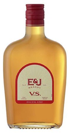 E&J BRANDY 375ML