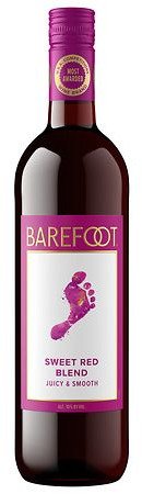 BAREFOOT SWEET RED 750ML