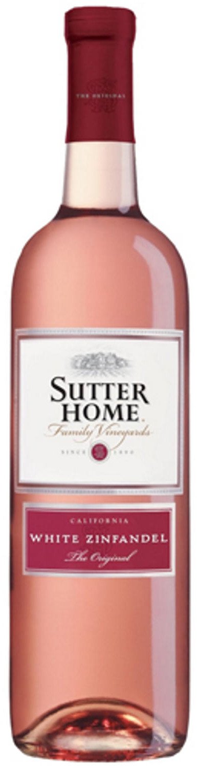 SUTTER HOME WHT ZIN 750ML