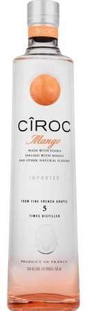 CIROC MANGO VODKA 750ML