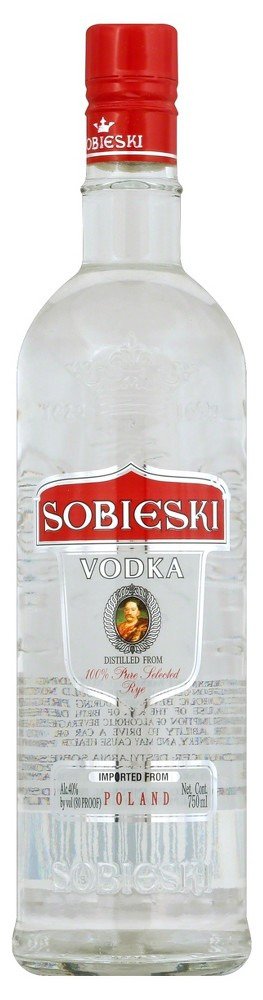 SOBIESKI VODKA 750ML