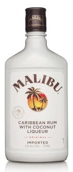 MALIBU COCONUT RUM 375ML