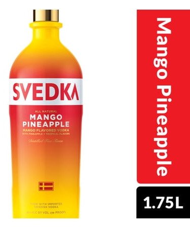 SVEDKA MANGO PINEAPPL 1.75L