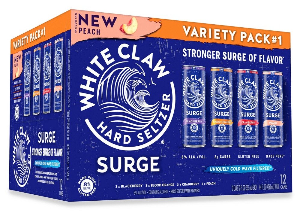 WHITE CLAW SURGE VAR #1 12PK