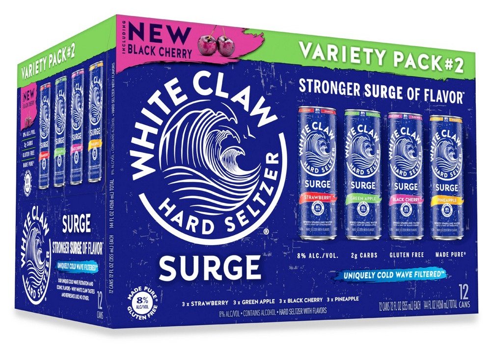 WHITE CLAW SURGE VAR #2 12PK