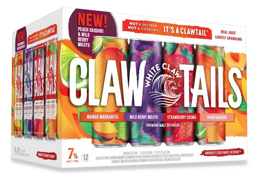 WHITE CLAW CLAWTAILS VAR 12 PK