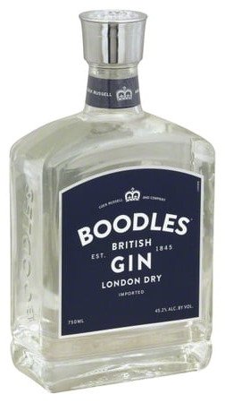 BOODLES GIN 750ML