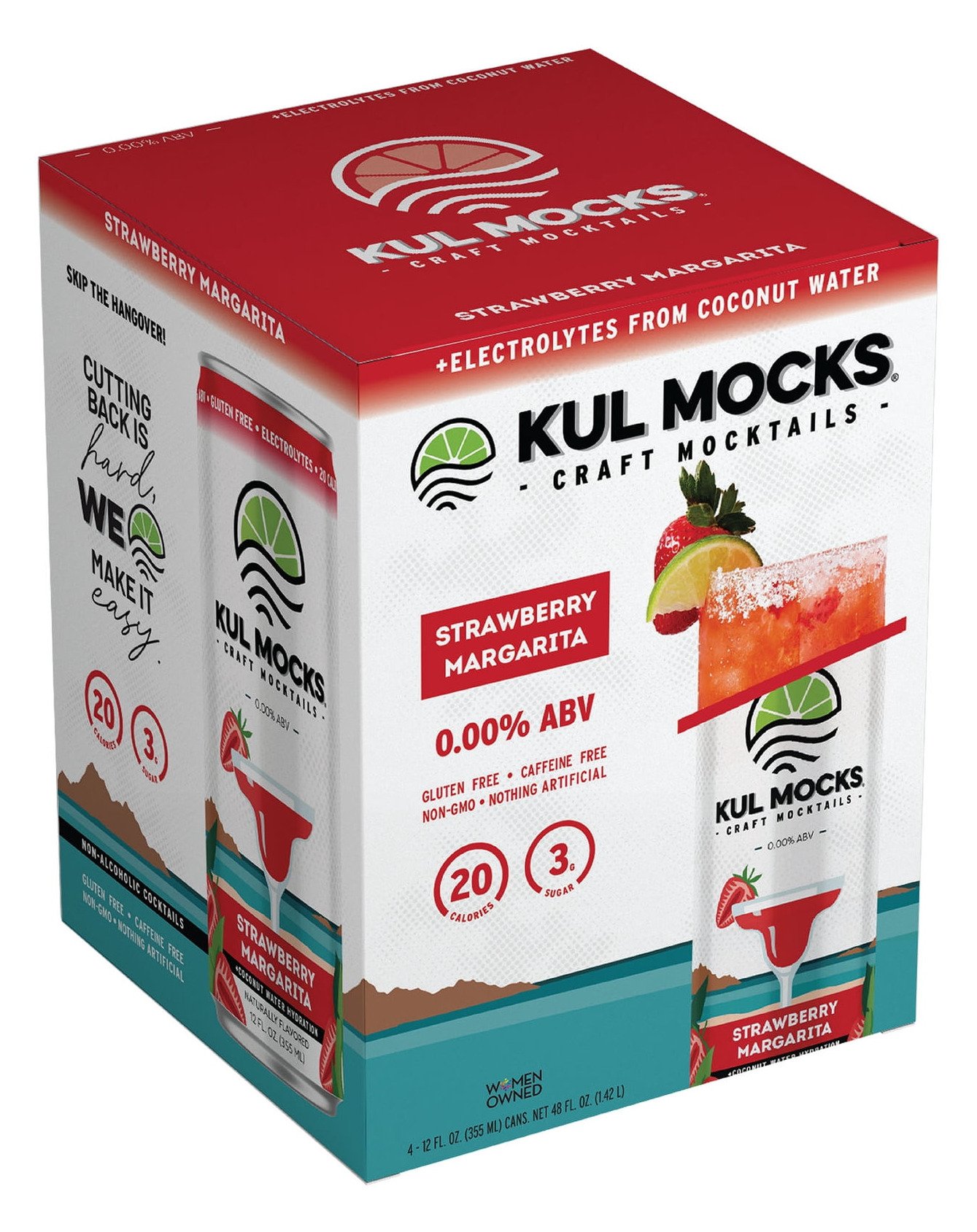 KUL MOCKS NA STRAW 4PK