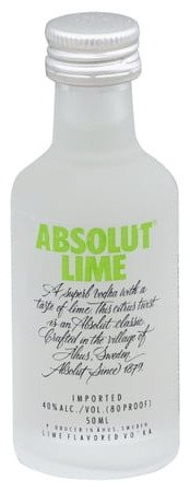 ABSOLUT LIME 50ML