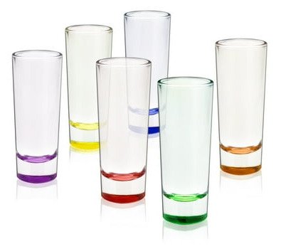 TRUE SHOT GLASS 2OZ COLOR