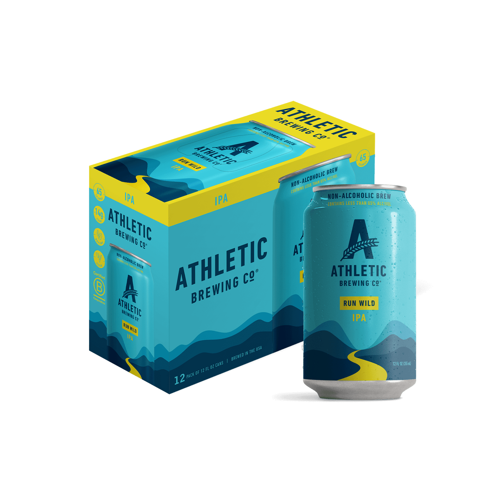 ATHLETIC RUN WILD 12PK CANS