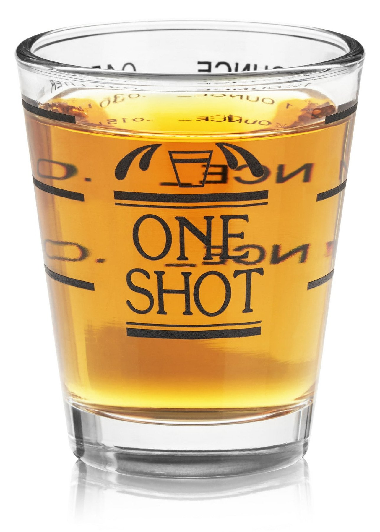 TRUE BULLSEYE SHOT GLASS
